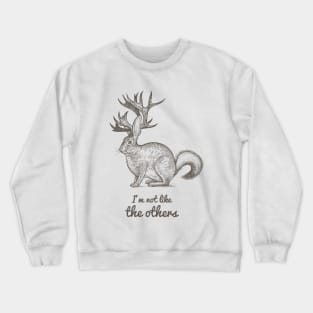 Unusual Deer Rabbet Racoon Animal Crewneck Sweatshirt